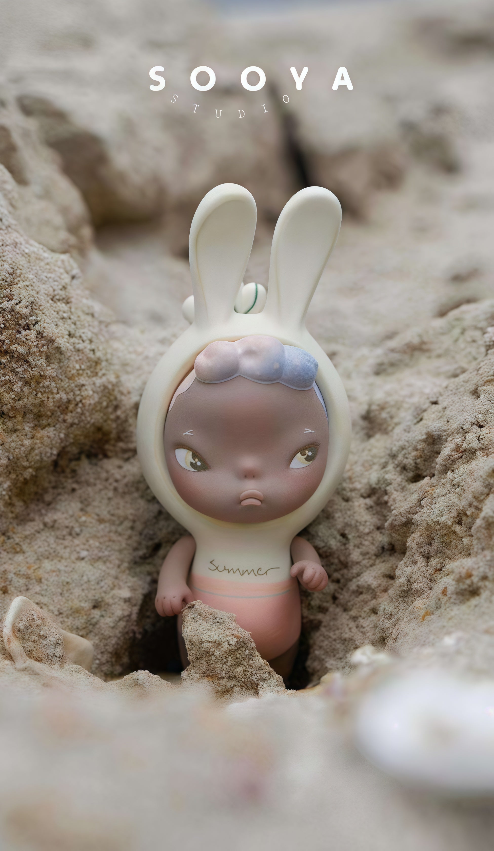 SOOYA -STRABERRY BUNNY BAN AND SPRITE CAT BAN