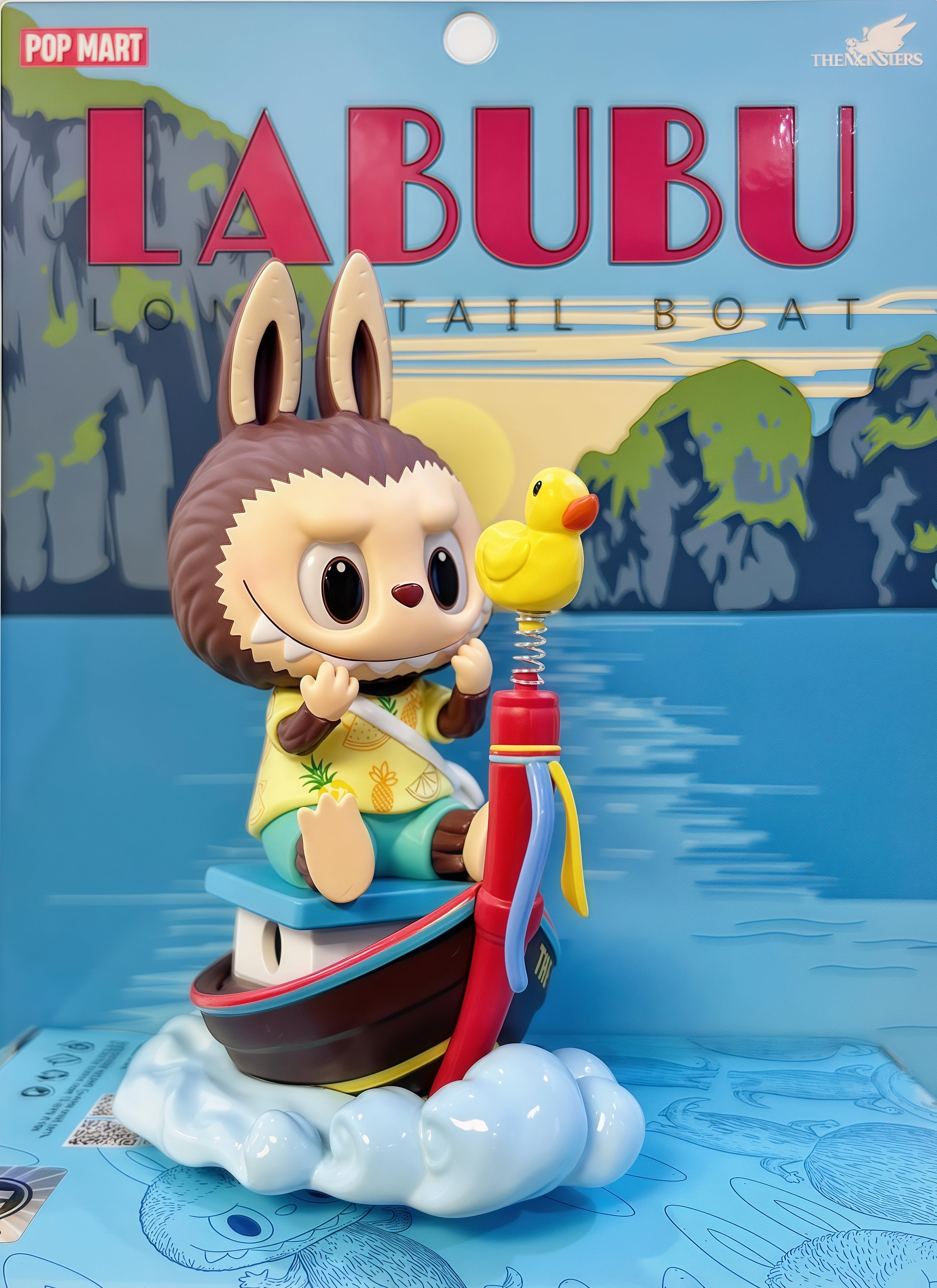 LABUBU-LONG TAIL BOAT THAILAND LIMITED HANG CARD