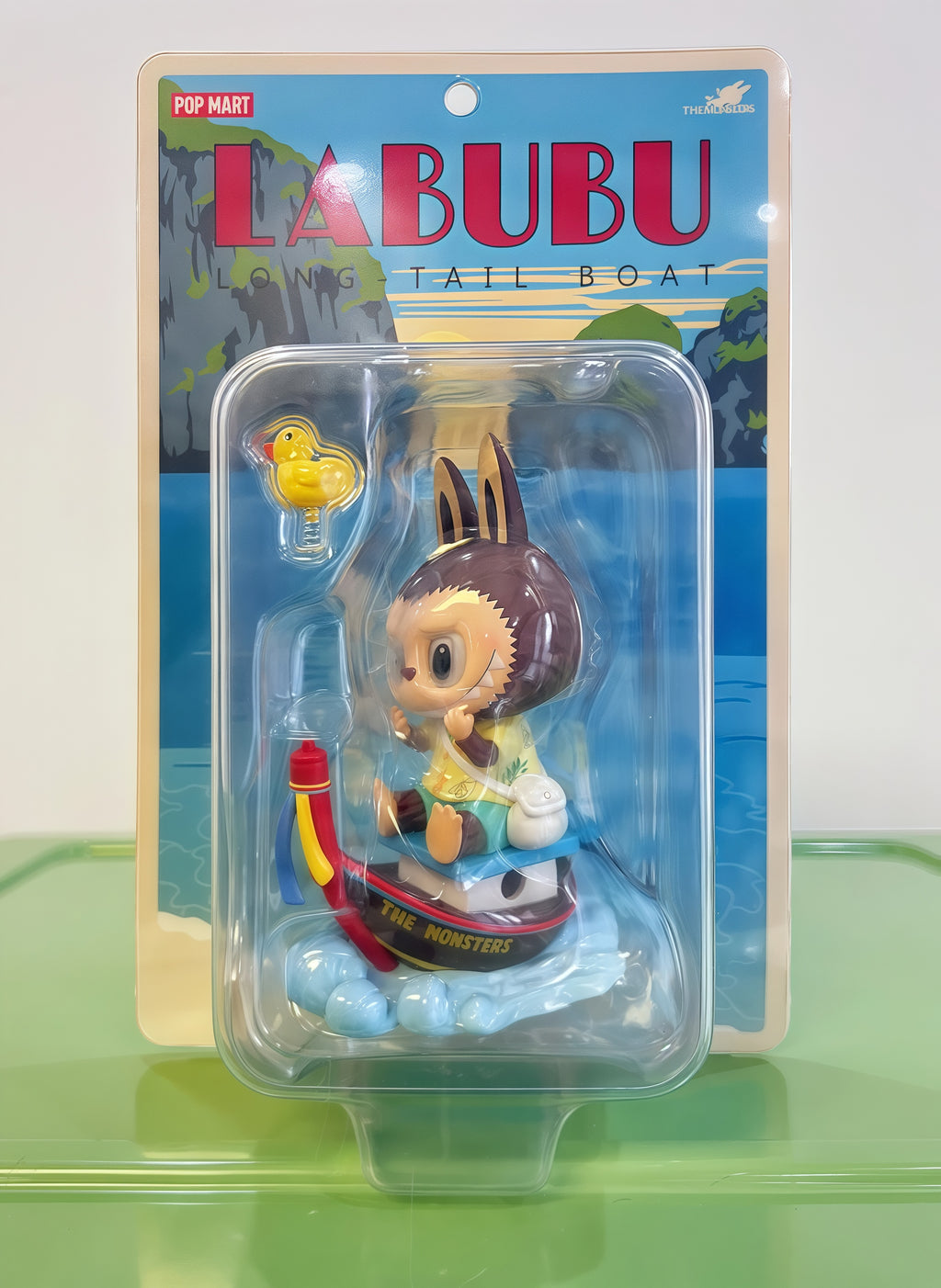LABUBU-LONG TAIL BOAT THAILAND LIMITED HANG CARD