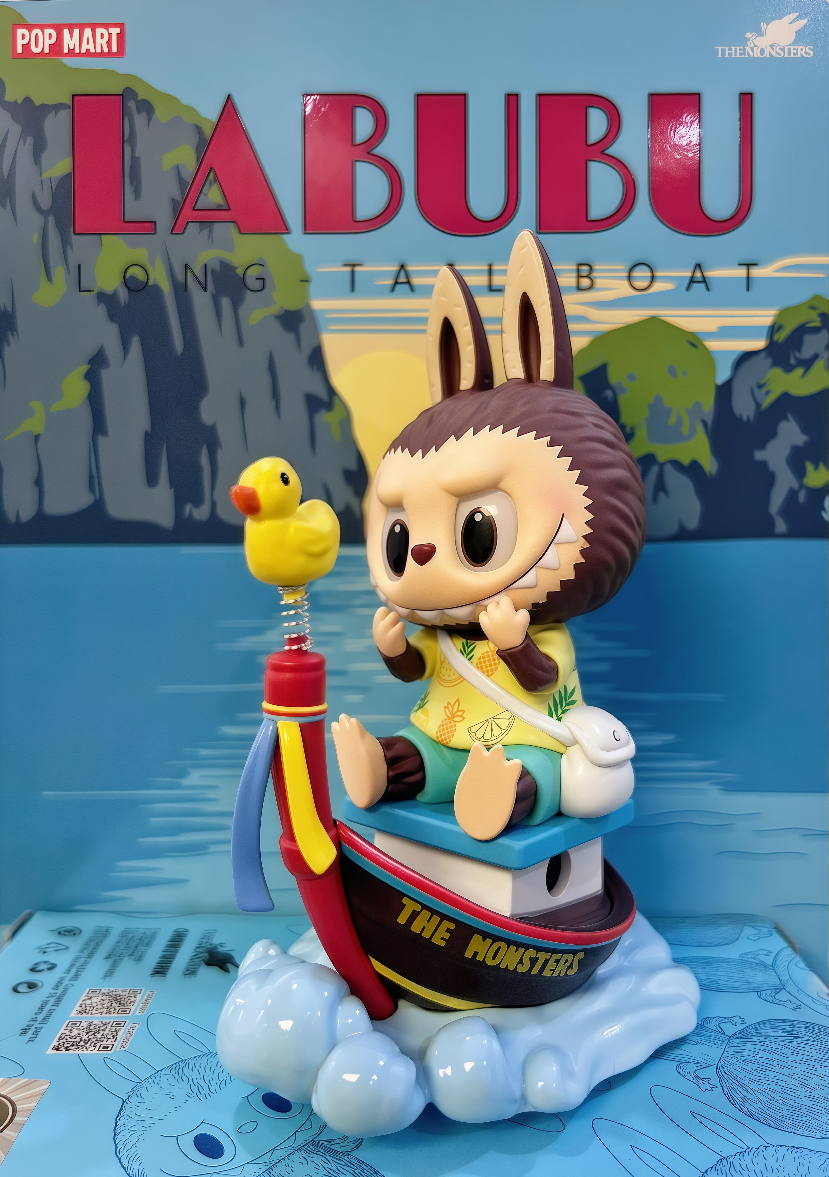LABUBU-LONG TAIL BOAT THAILAND LIMITED HANG CARD