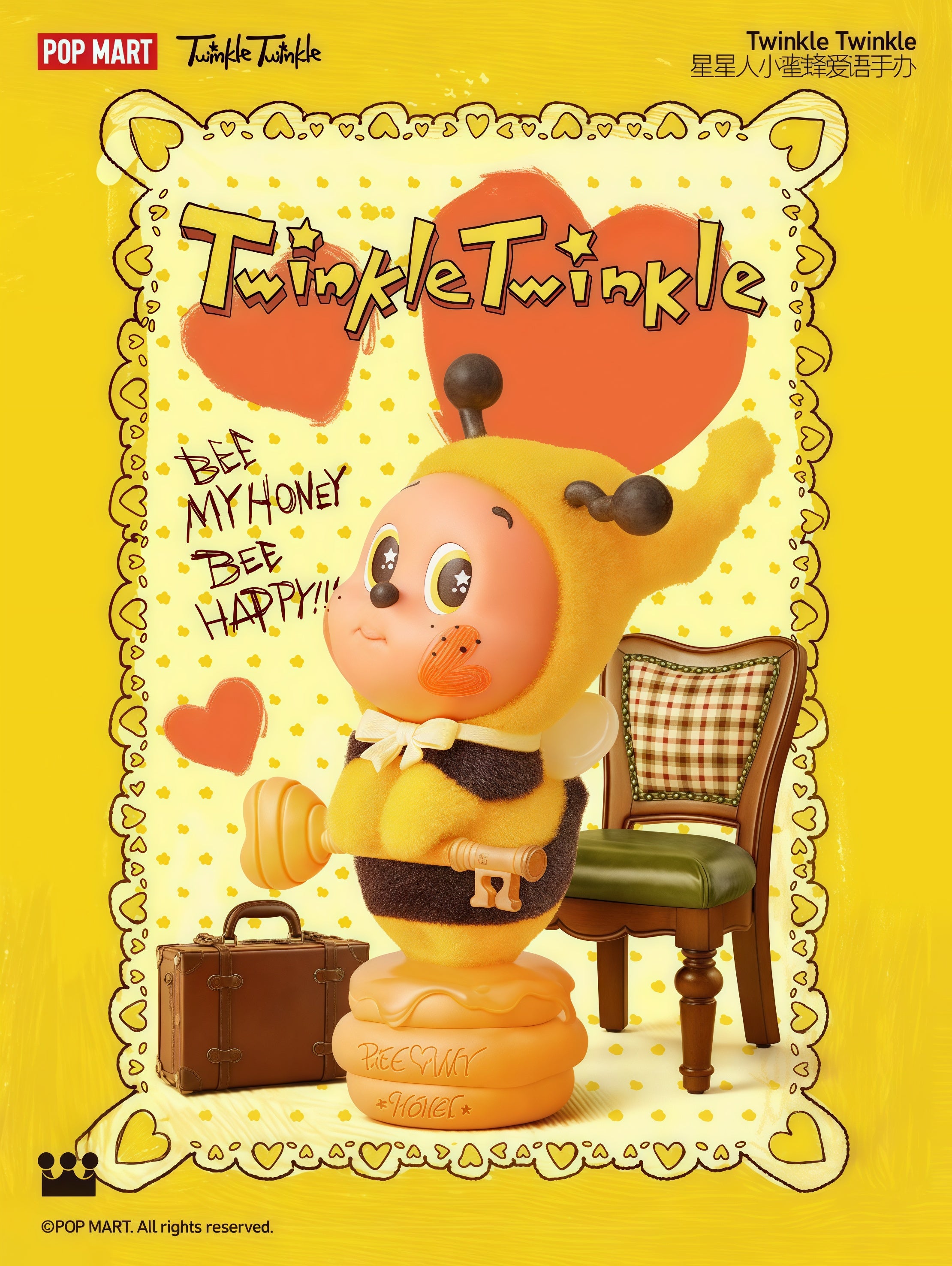 TWINKLE TWINKLE-BE YOUR HONEY HANG CARD