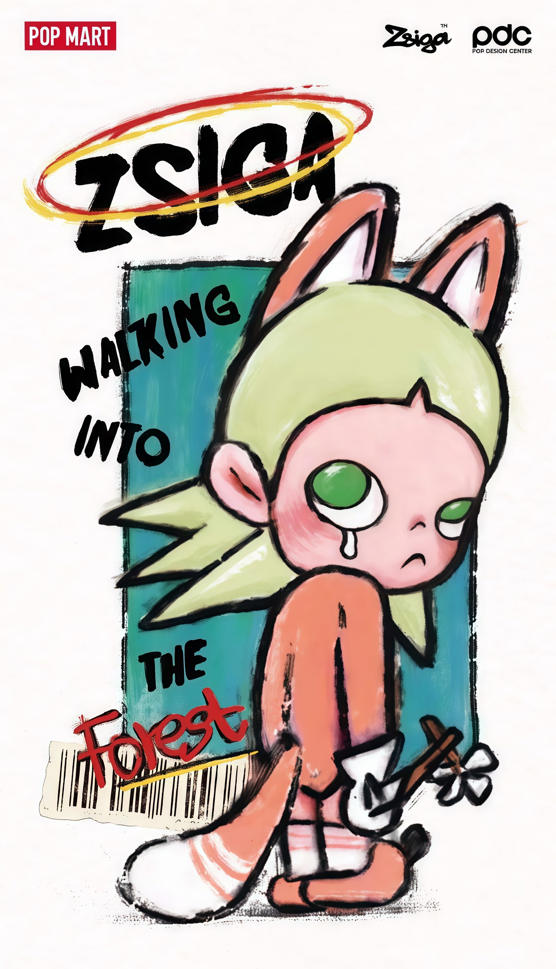 ZSIGA-WALKING INTO THE FOREST SERIES FIGURE