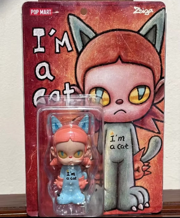 ZSIGA-I AM A CAT HANG CARD