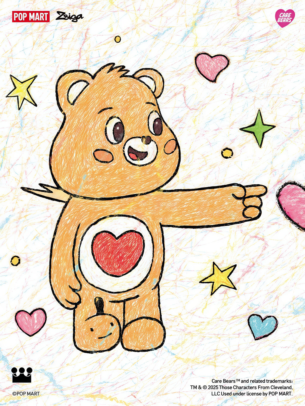 ZSIGA-ZSIGA X CARE BEARS SERIES