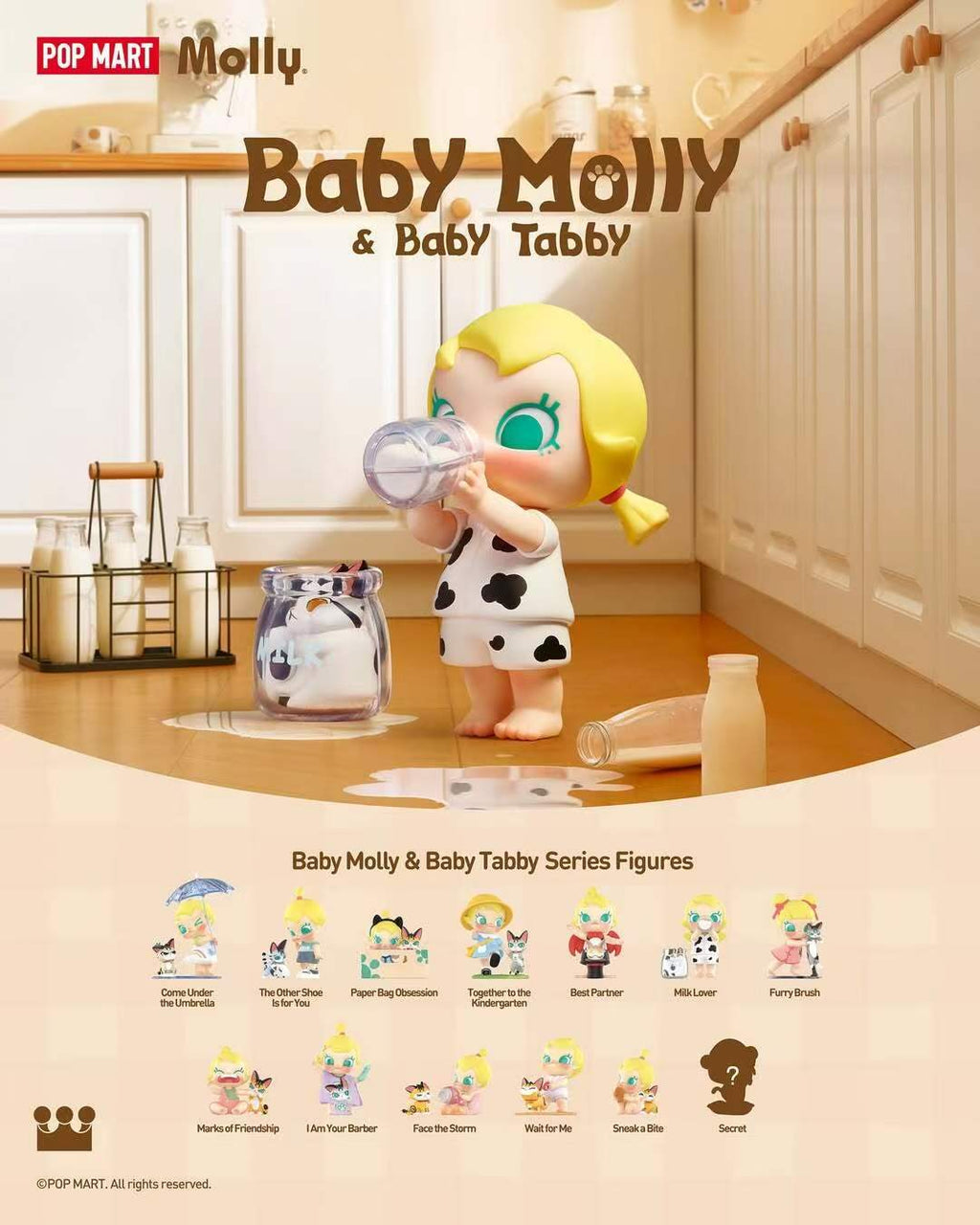 MOLLY-BABY MOLLY AND BABY TABBY SERIES FIGURE