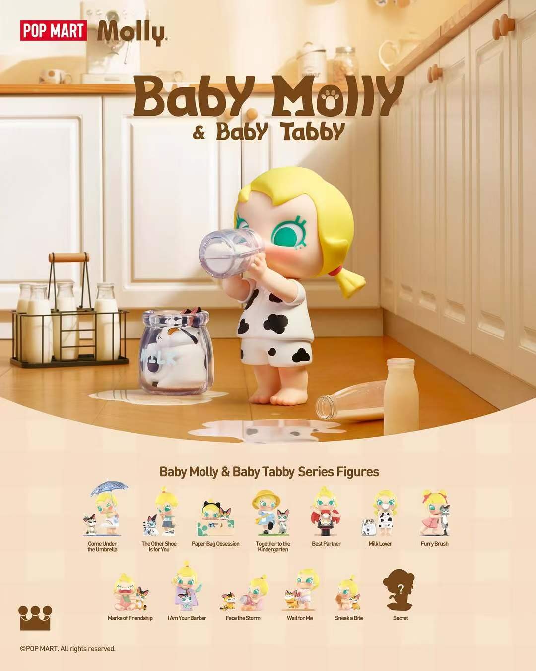 MOLLY-BABY MOLLY AND BABY TABBY SERIES FIGURE