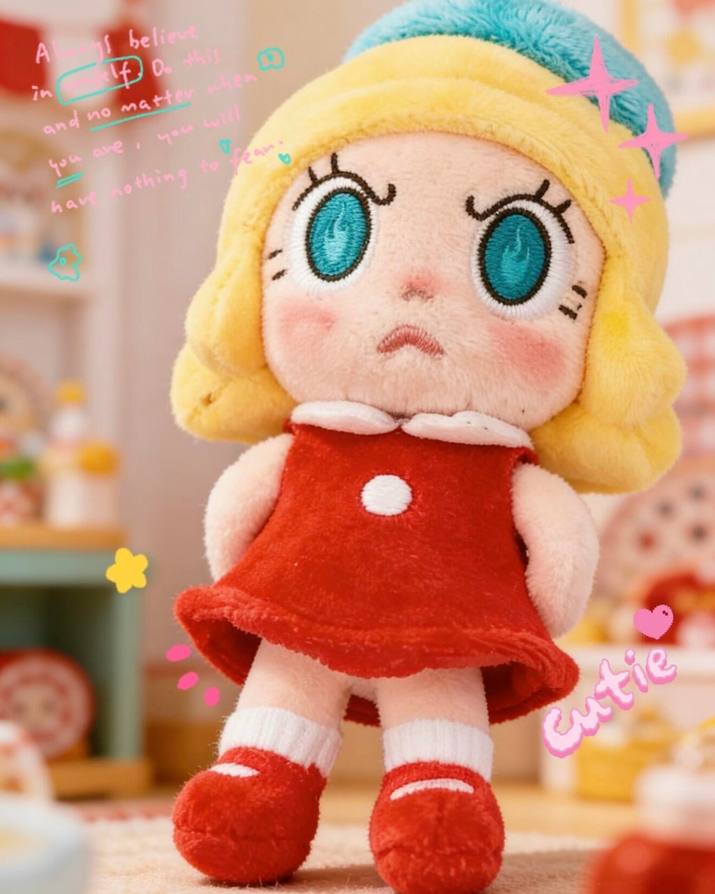 MOLLY-ANGRY ENERGY PLUSH PANDENT