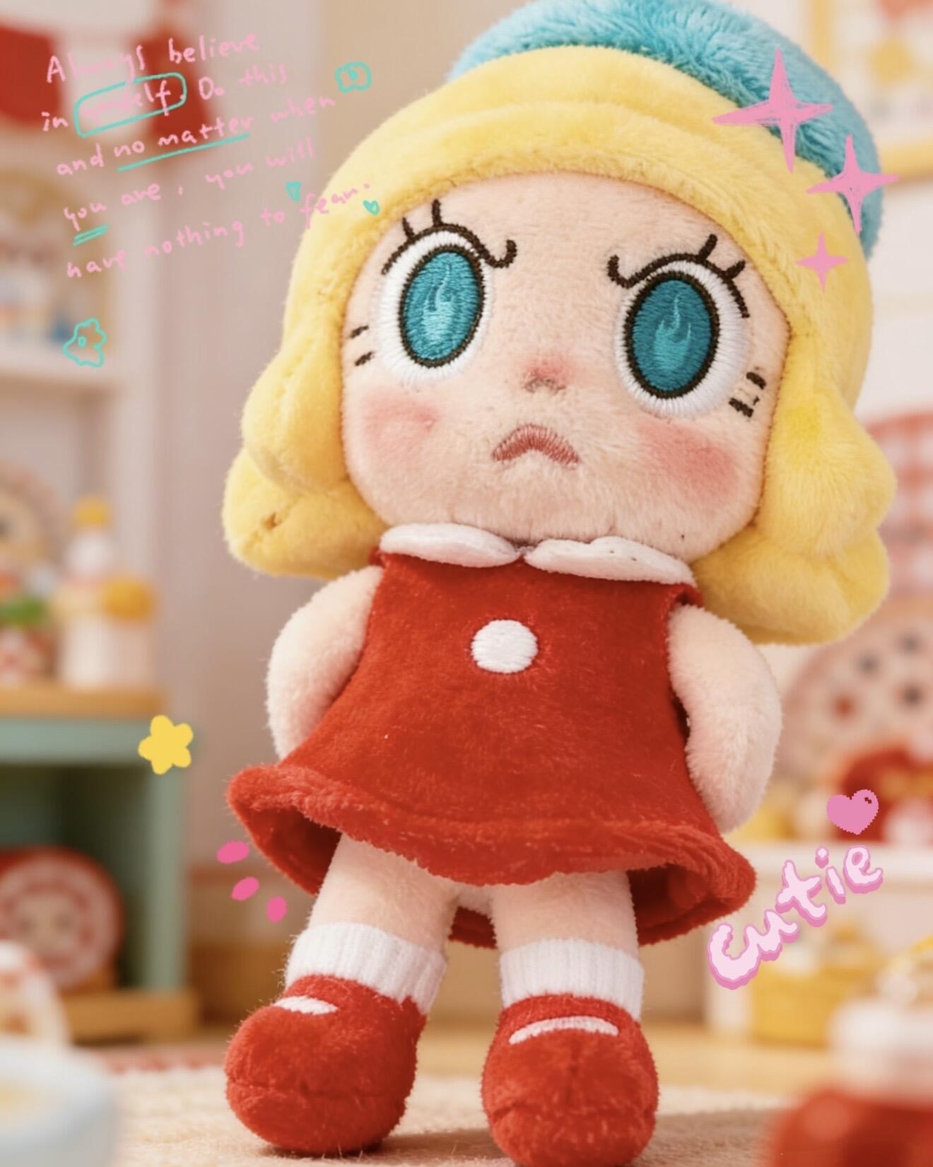 MOLLY-ANGRY ENERGY PLUSH PANDENT