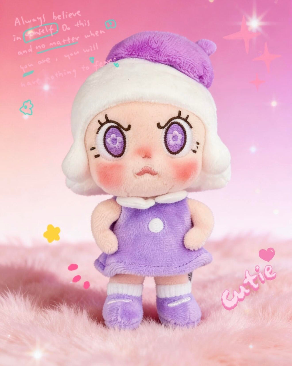 MOLLY-ANGRY ENERGY PLUSH PANDENT