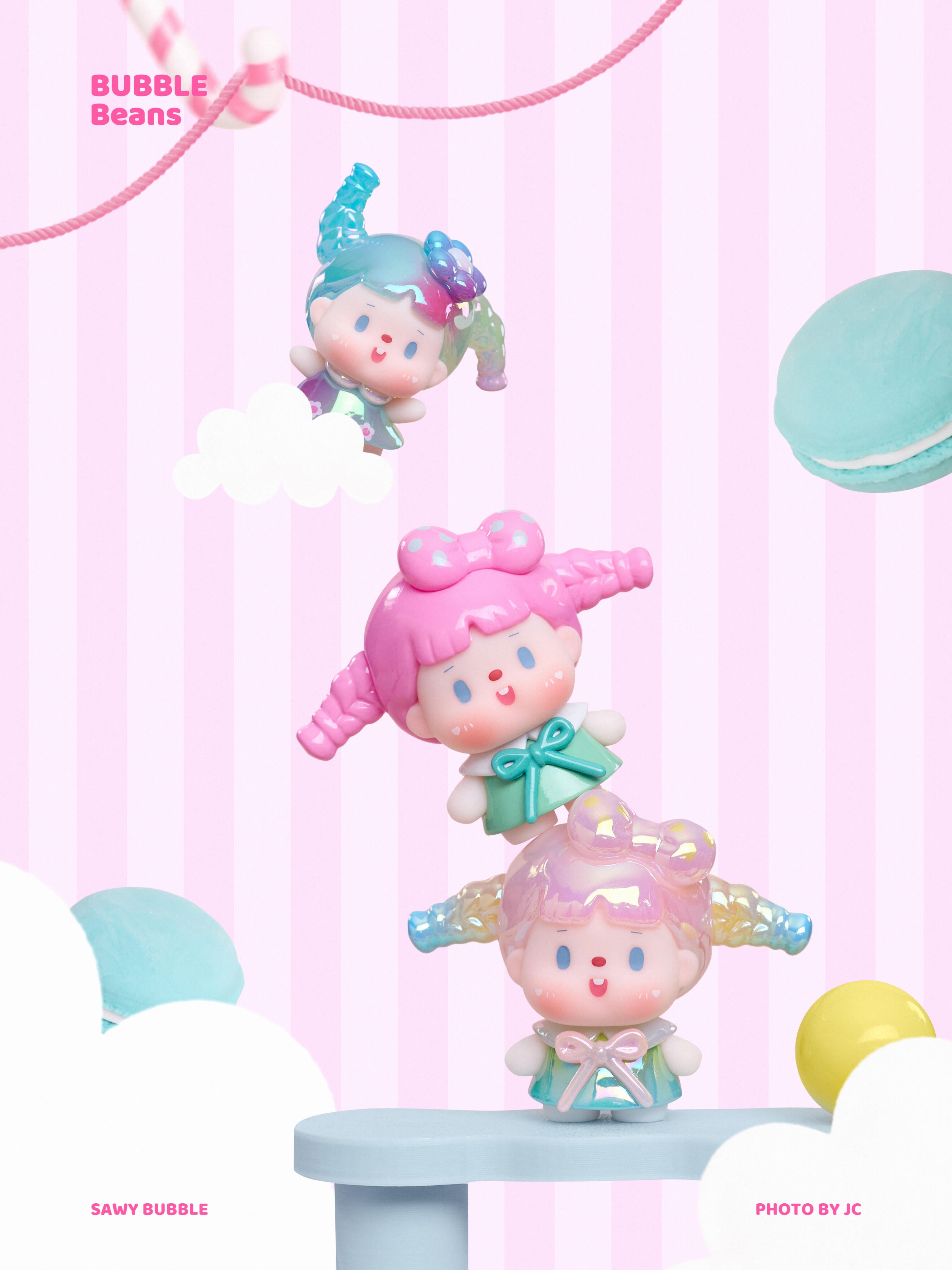 BUBBLE-Little Braids Bundle ,Cute Delivered Home