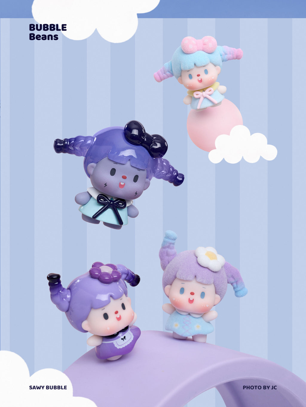BUBBLE-Little Braids Bundle ,Cute Delivered Home