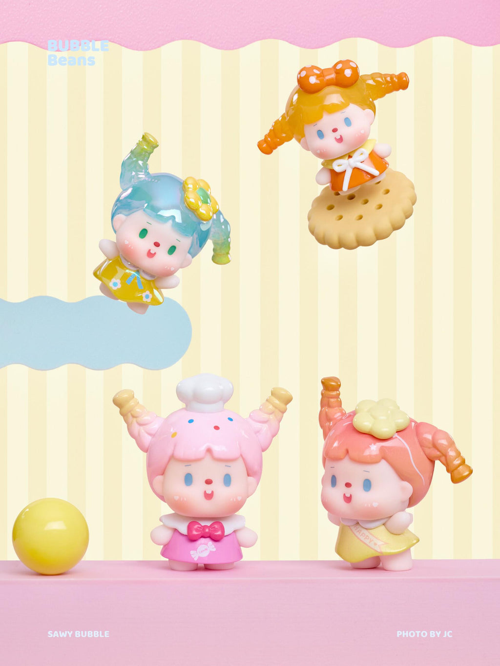 BUBBLE-Little Braids Bundle ,Cute Delivered Home