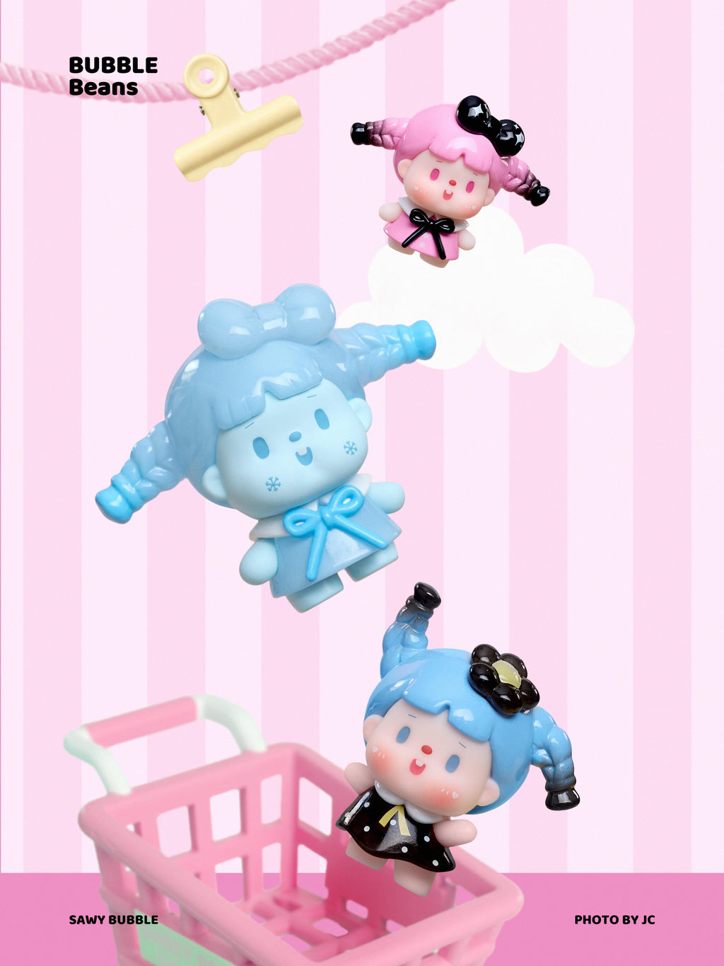 BUBBLE-Little Braids Bundle ,Cute Delivered Home