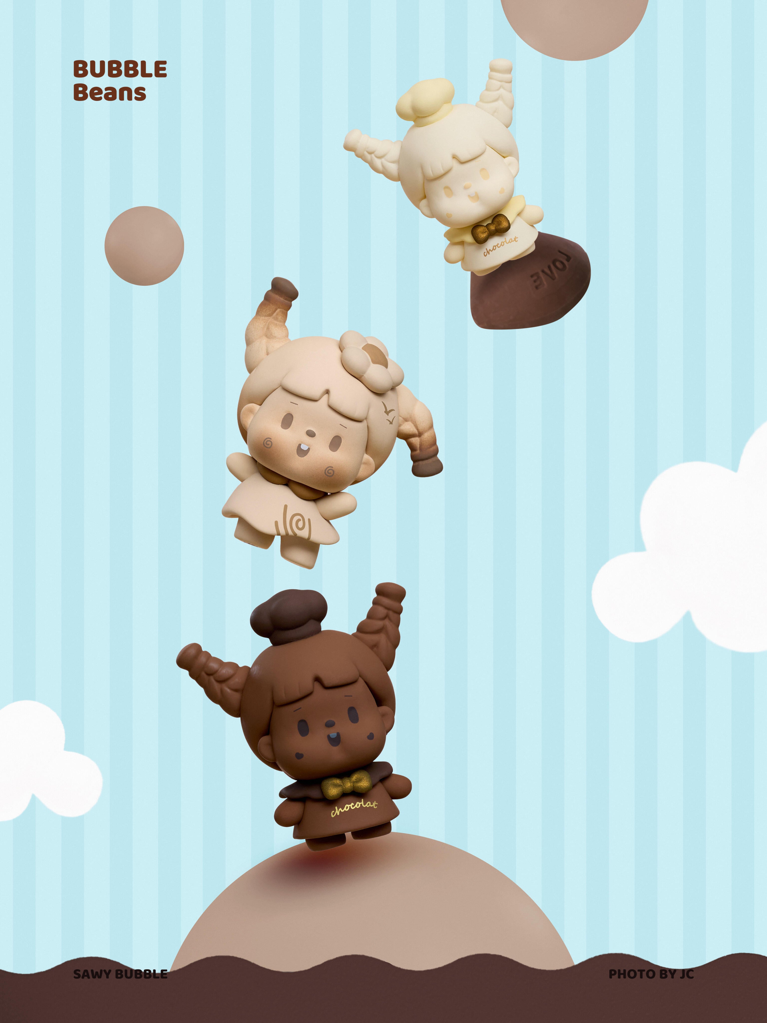 BUBBLE-Little Braids Bundle ,Cute Delivered Home