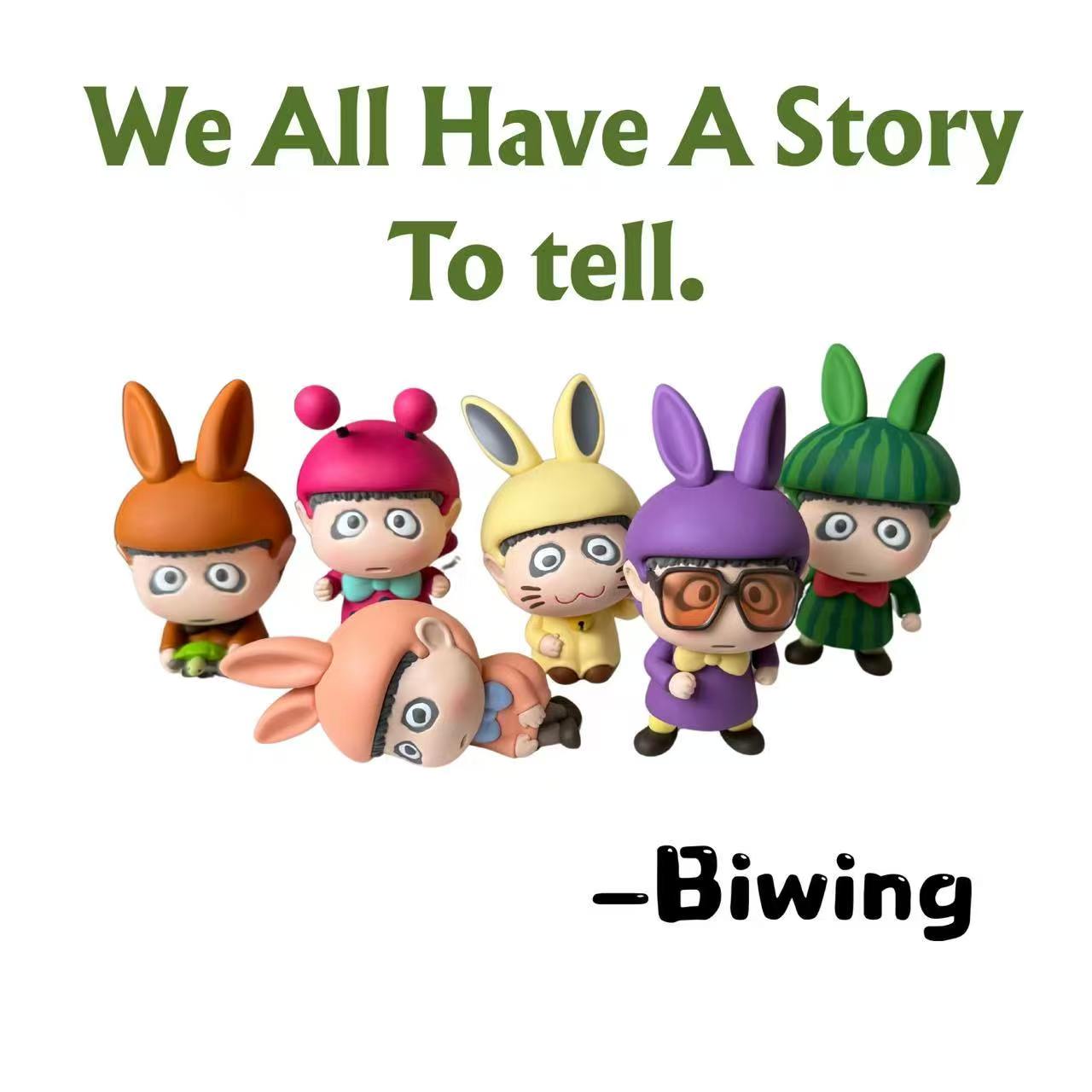 B.WING-WE ALL HAVE A STORY TO TELL SERIES FIGURE- HONG KONG BROADWAY LIMITED