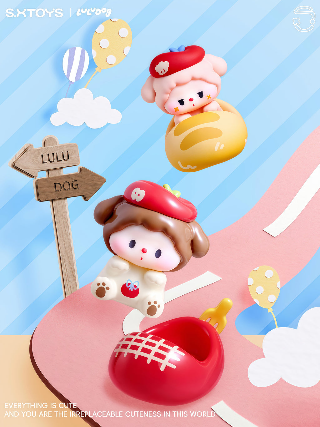 LULUDOG-LULU IS HERE SERIES