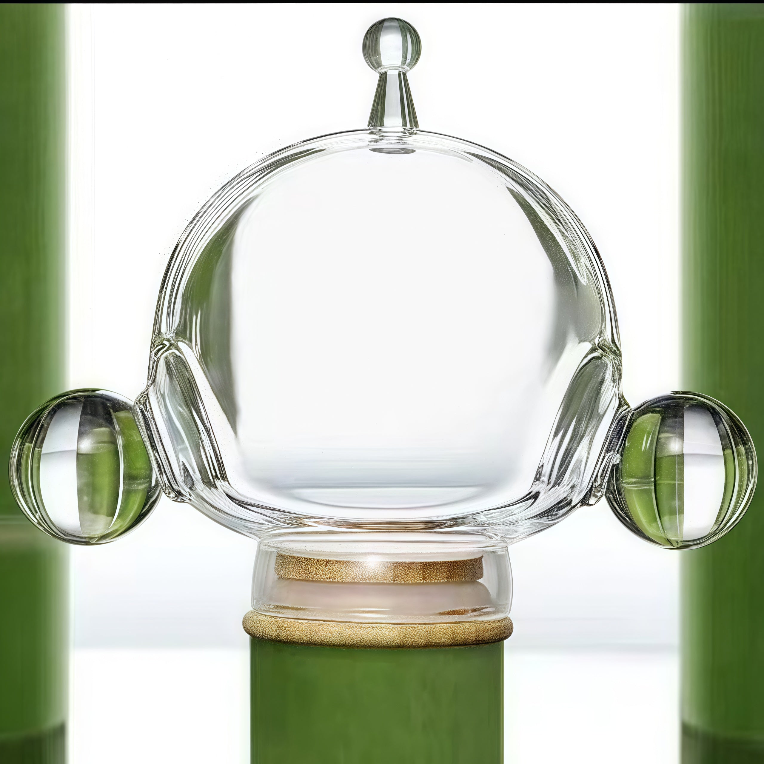 Skullpanda Head Jar