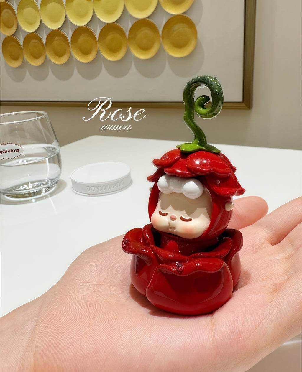 WUWU-RED ROSE WUWU FIGURE LIMITED 520 PICES