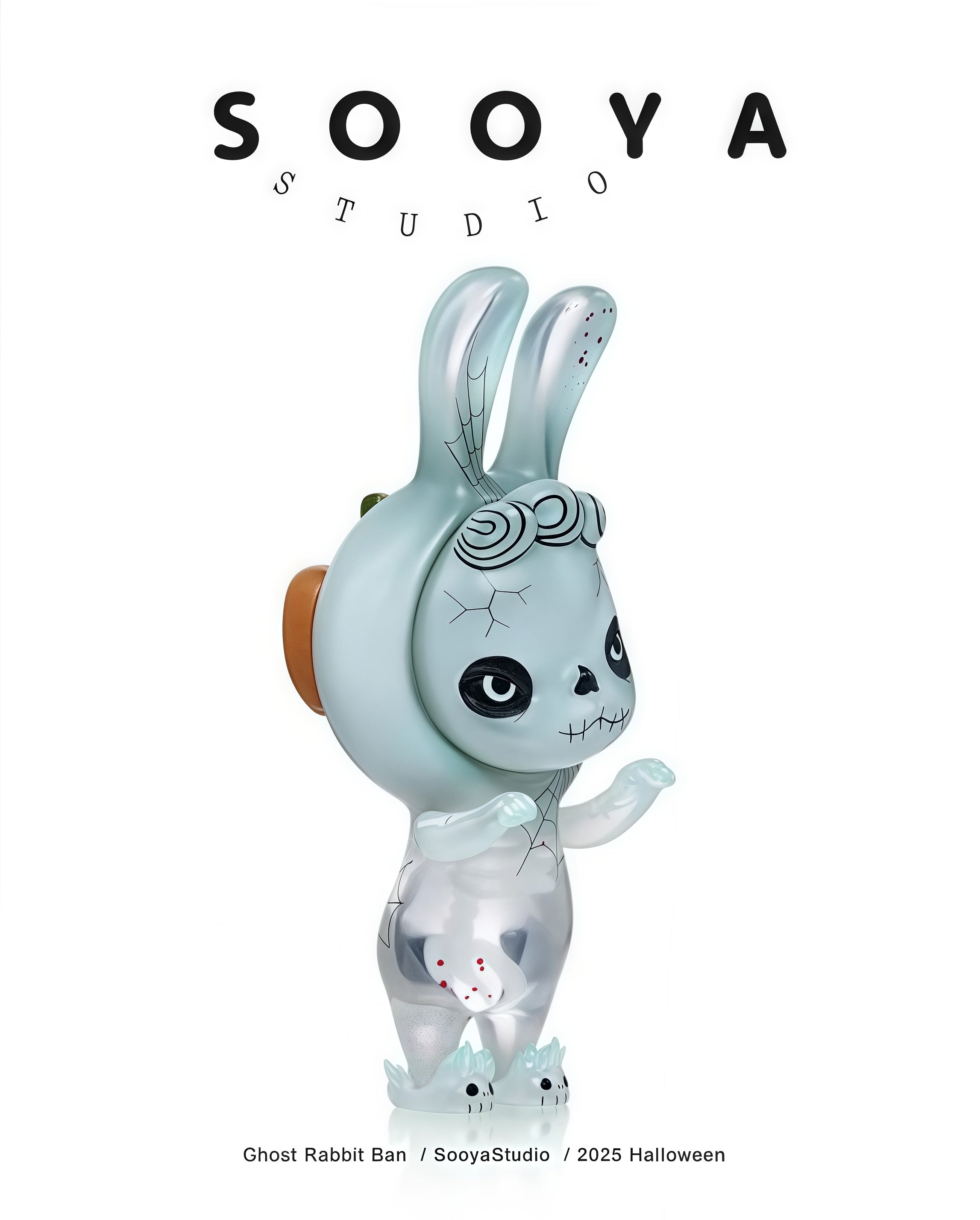 SOOYA-GHOST RABBIT BAN- HALLOWEEN  LIMITED 128 PICES