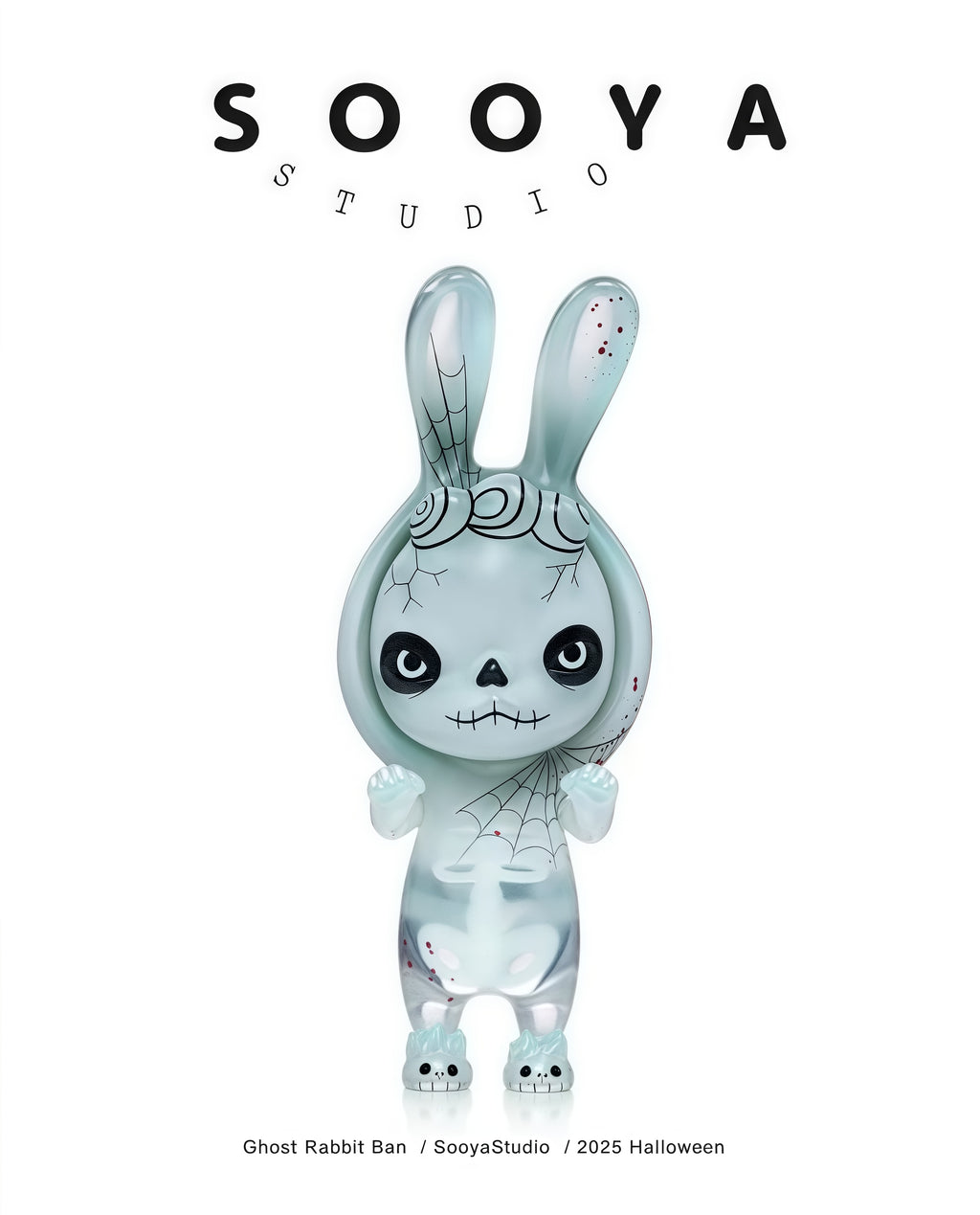 SOOYA-GHOST RABBIT BAN- HALLOWEEN  LIMITED 128 PICES