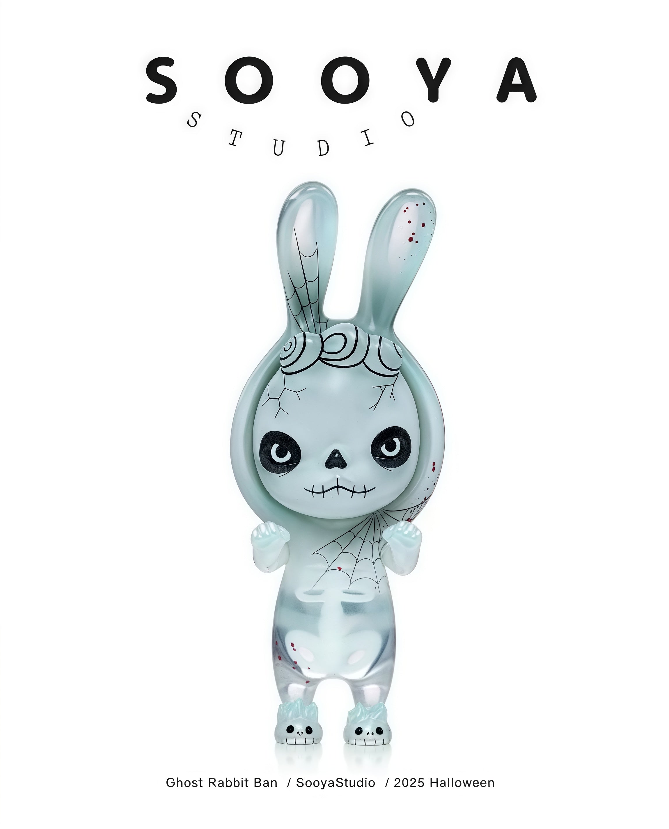 SOOYA-GHOST RABBIT BAN- HALLOWEEN  LIMITED 128 PICES