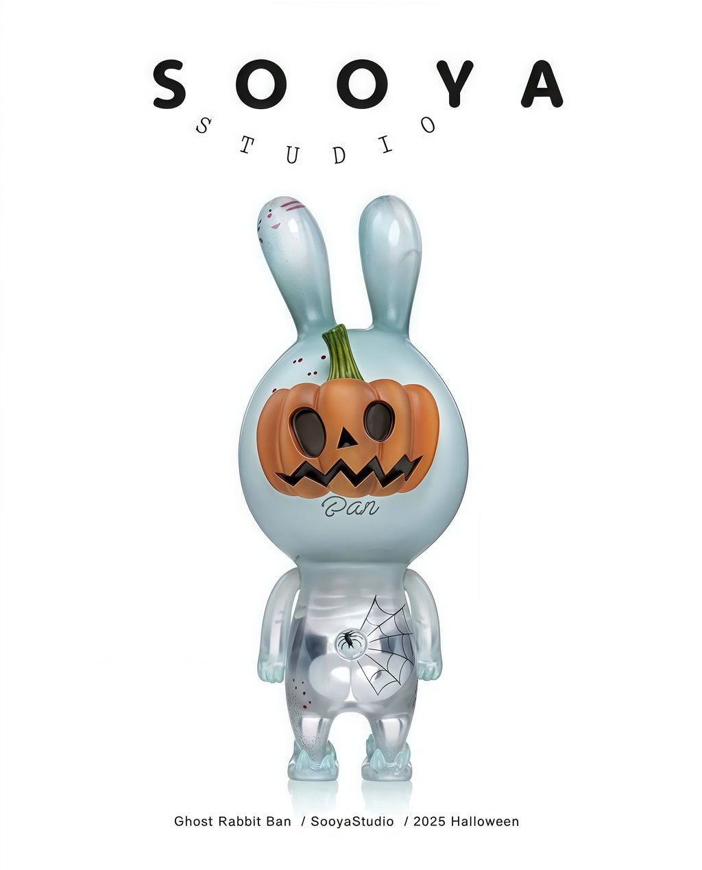 SOOYA-GHOST RABBIT BAN- HALLOWEEN  LIMITED 128 PICES