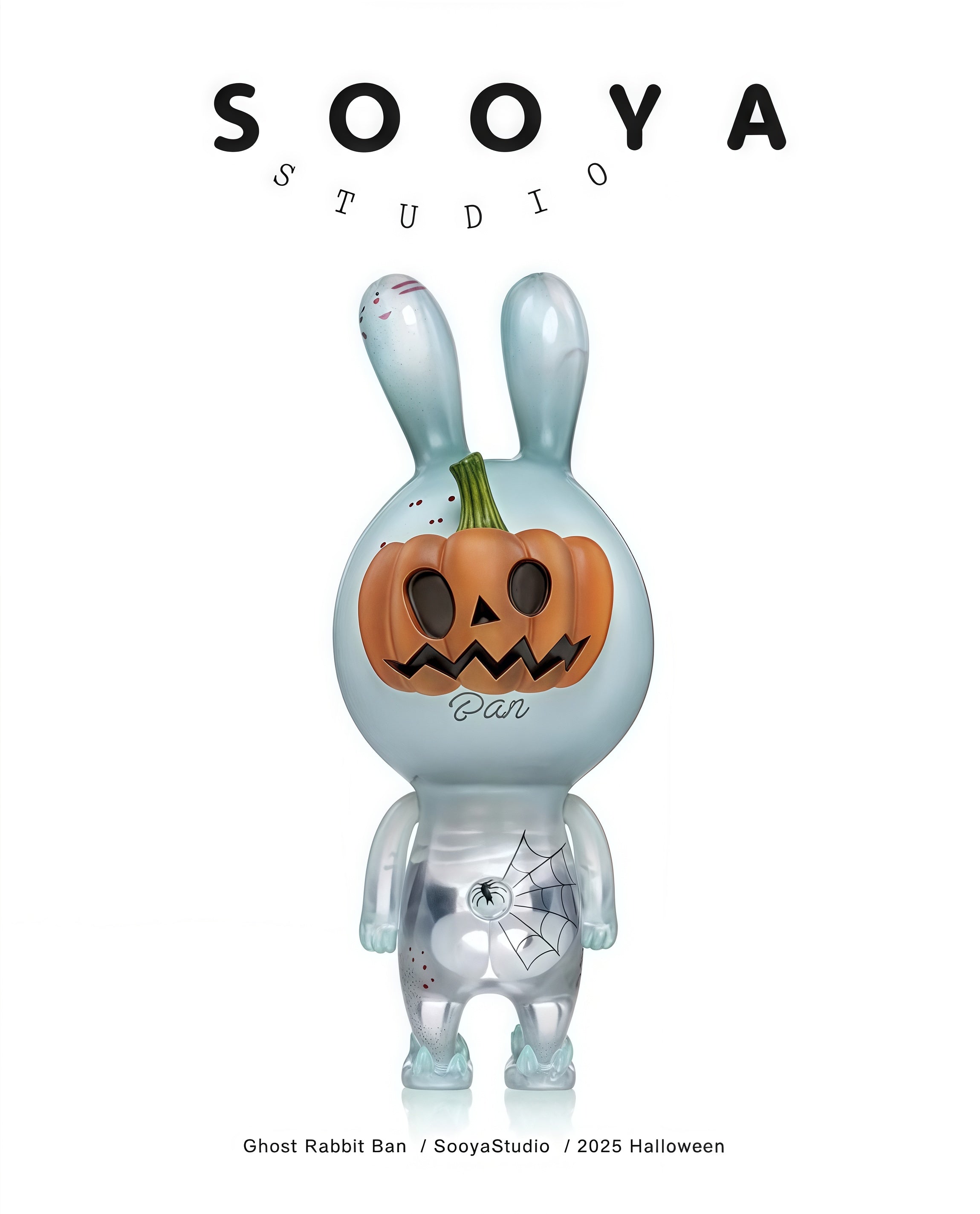 SOOYA-GHOST RABBIT BAN- HALLOWEEN  LIMITED 128 PICES