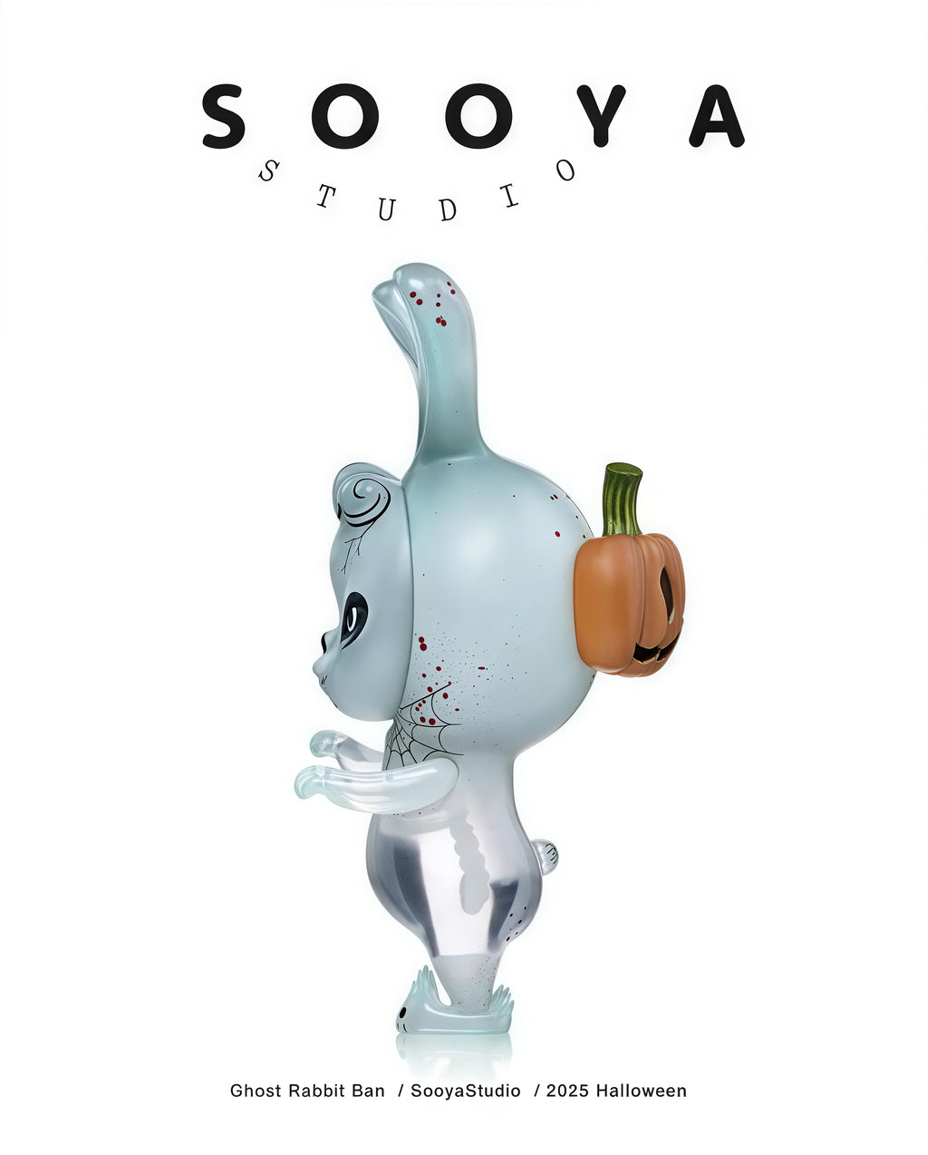 SOOYA-GHOST RABBIT BAN- HALLOWEEN  LIMITED 128 PICES
