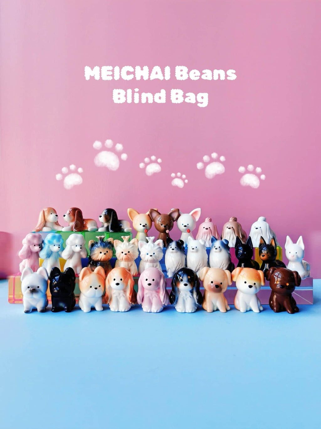 MEI CHAI -PUPPY SERIES GEN 2 BEANS SERIES