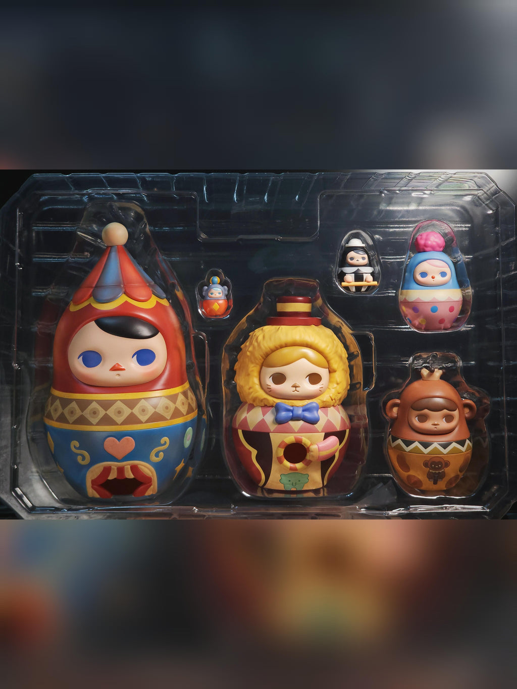 PUCKY -STACKING  DOLL FIGURINE