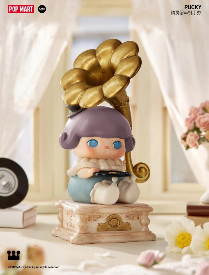 PUCKY-PHONOGRAPH HANG CARD