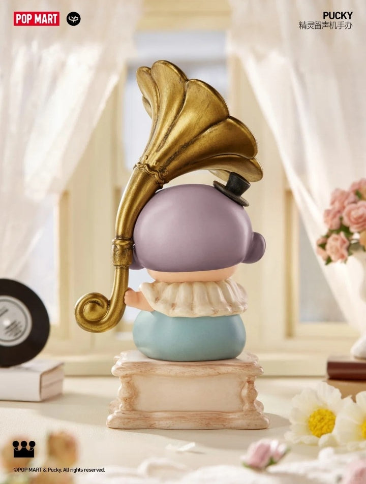 PUCKY-PHONOGRAPH HANG CARD