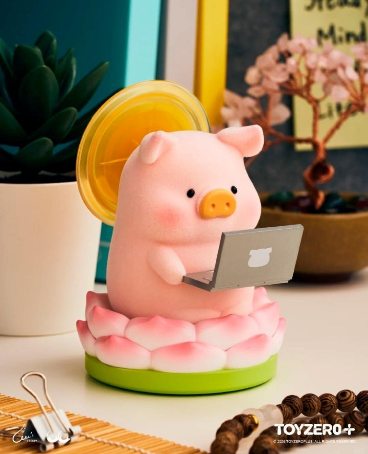 LULU THE PIG -LULU AT WORK SERIES FIGURE