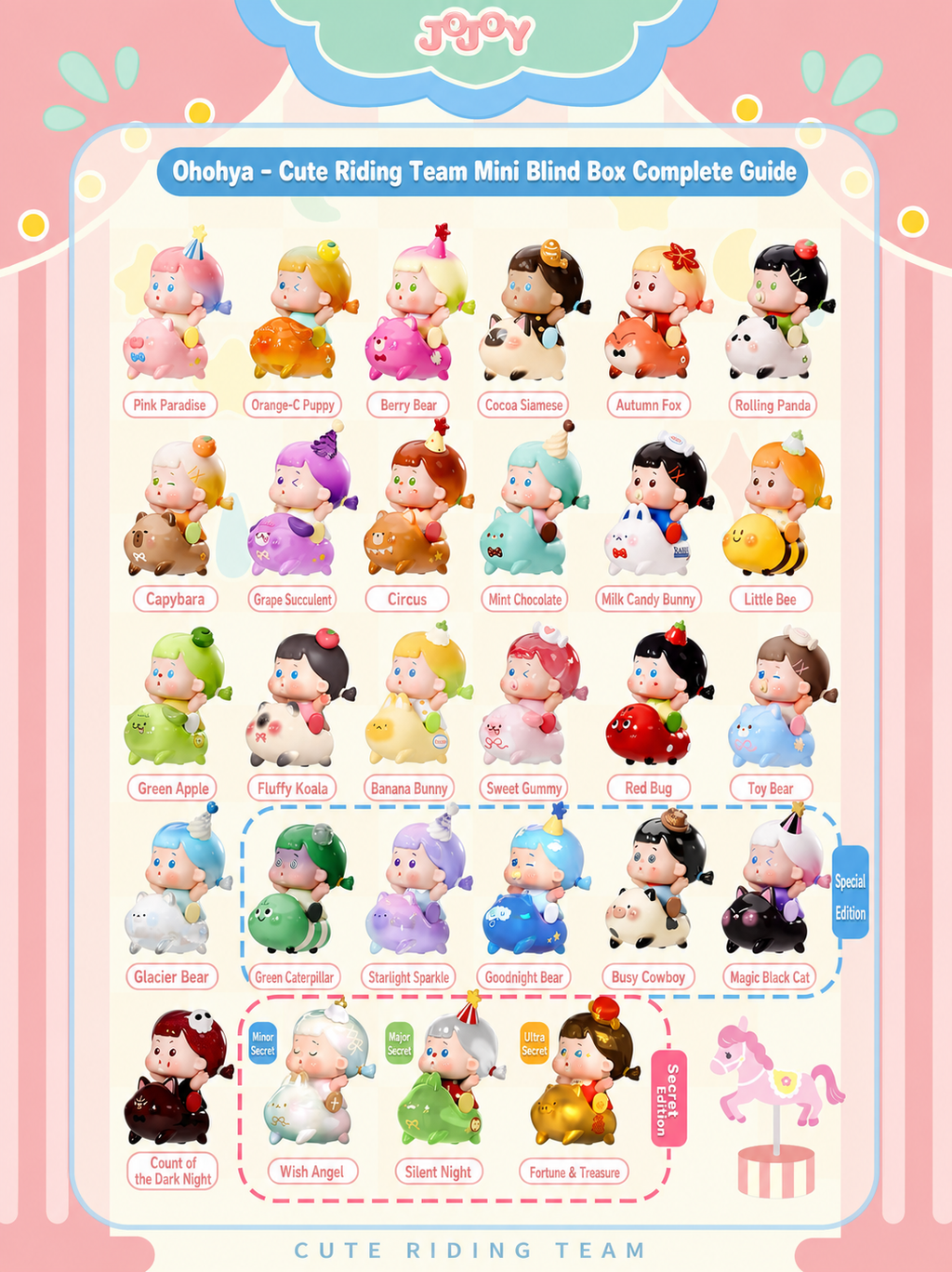 JO JOY-CUTE RIDING TEAM SERIES
