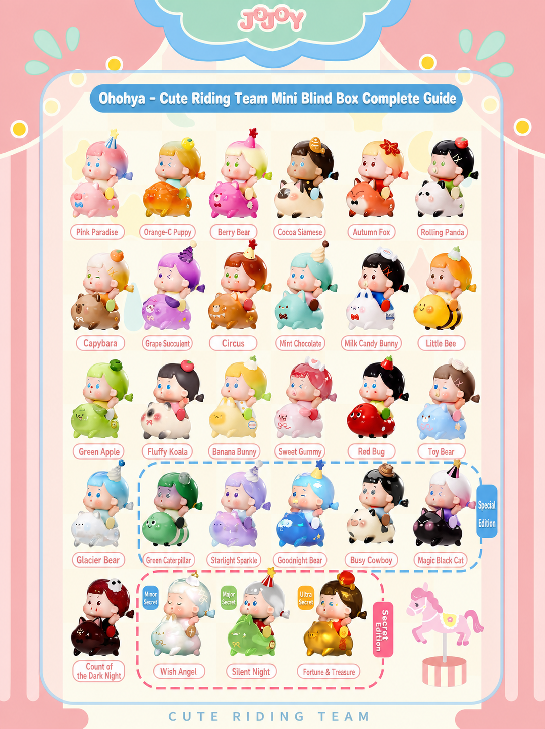 JO JOY-CUTE RIDING TEAM SERIES