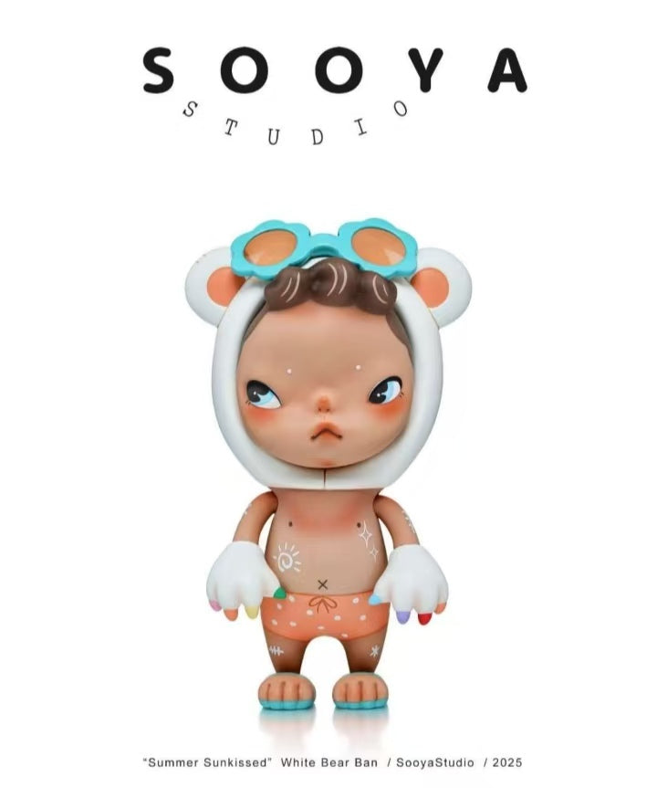 SOOYA-SUMMER SUNKISSED WHITE BEAR BAN