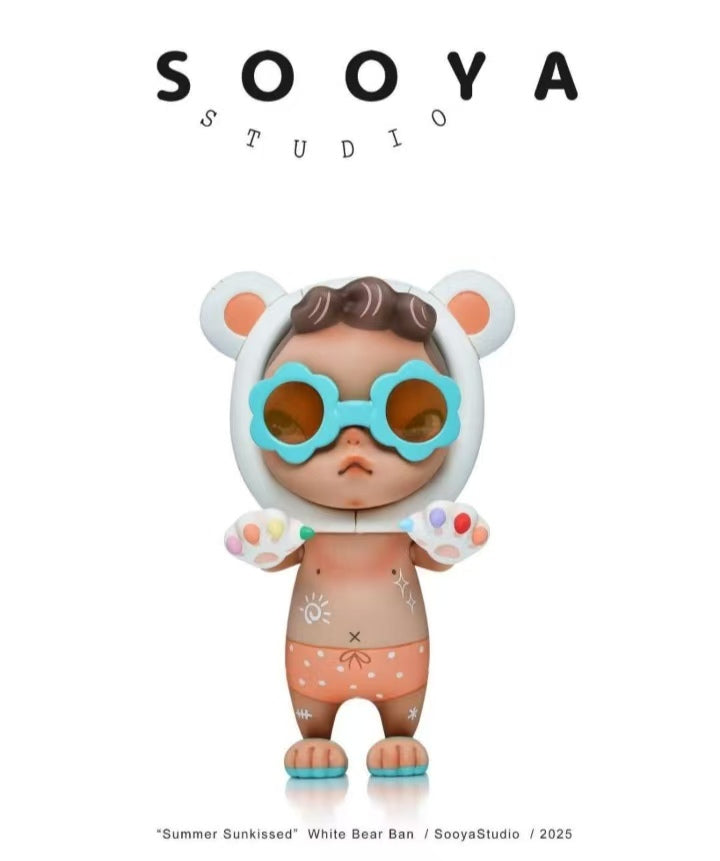 SOOYA-SUMMER SUNKISSED WHITE BEAR BAN