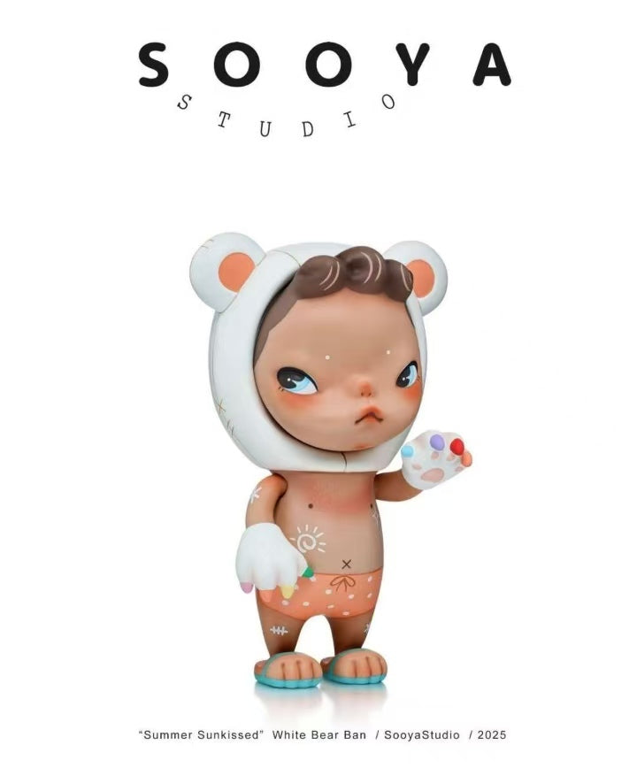 SOOYA-SUMMER SUNKISSED WHITE BEAR BAN
