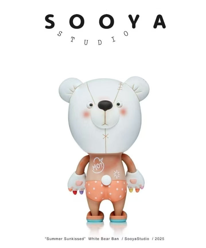 SOOYA-SUMMER SUNKISSED WHITE BEAR BAN
