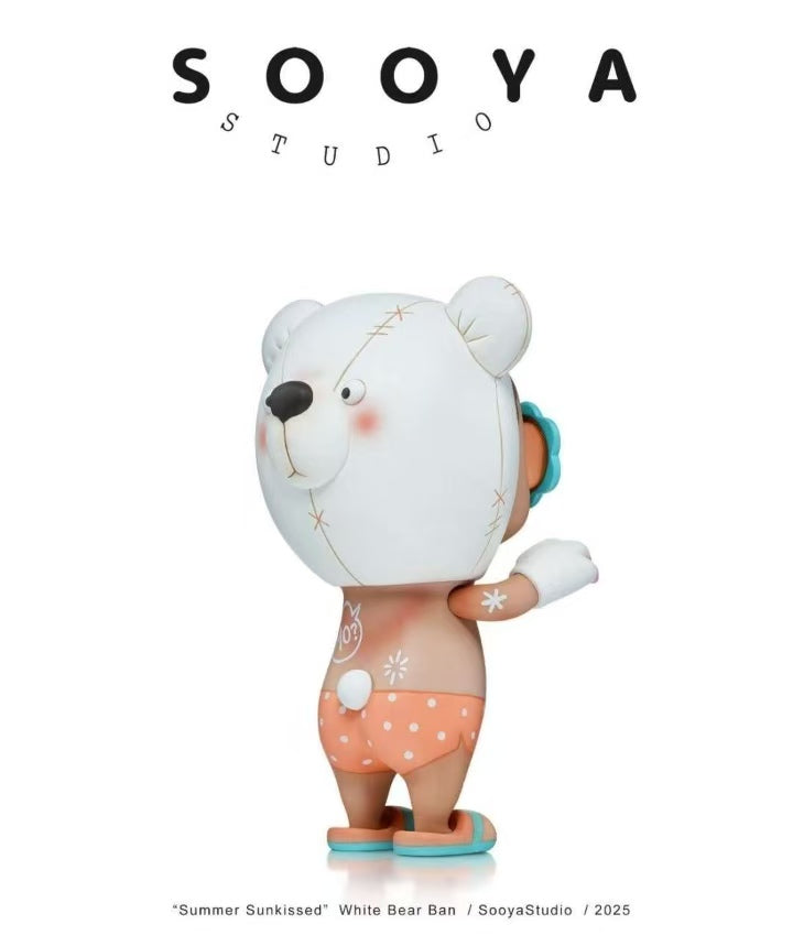 SOOYA-SUMMER SUNKISSED WHITE BEAR BAN