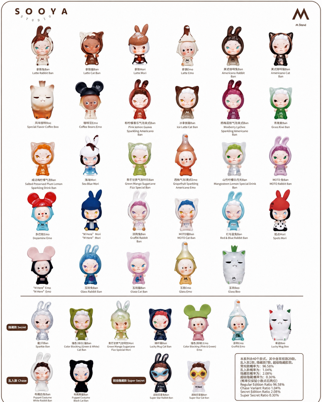 SOOYA X M Stand Coffee-Bean Series