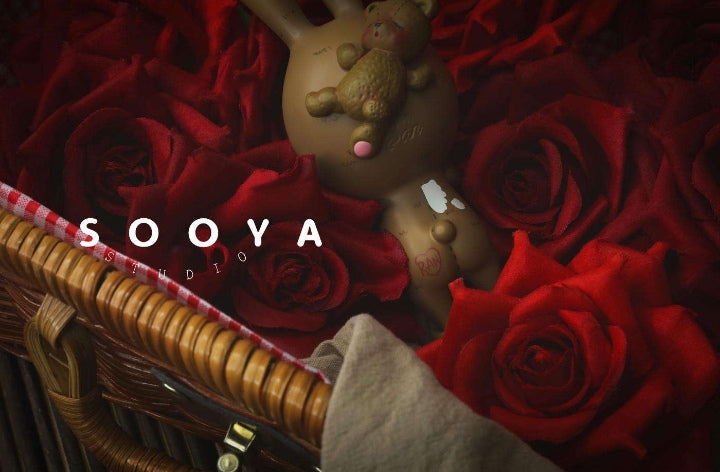 SOOYA X Ran Ran -Toy Bear Ban -2022 Valentine Limited 125 Pieces