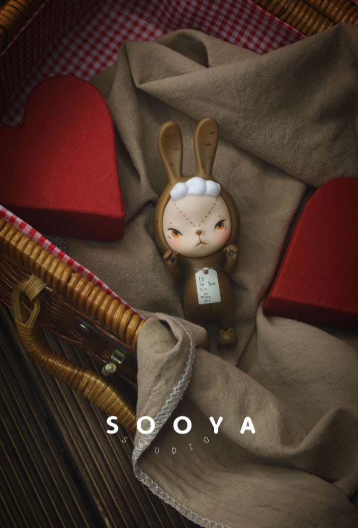 SOOYA X Ran Ran -Toy Bear Ban -2022 Valentine Limited 125 Pieces