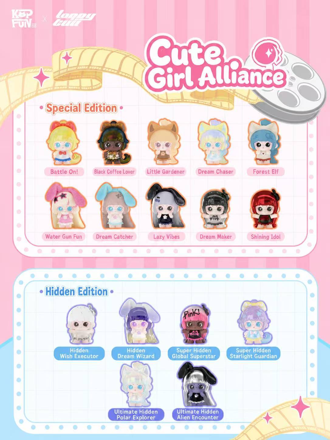 LANCY LULU CUTE GIRL ALLIANCE BEANS SERIES