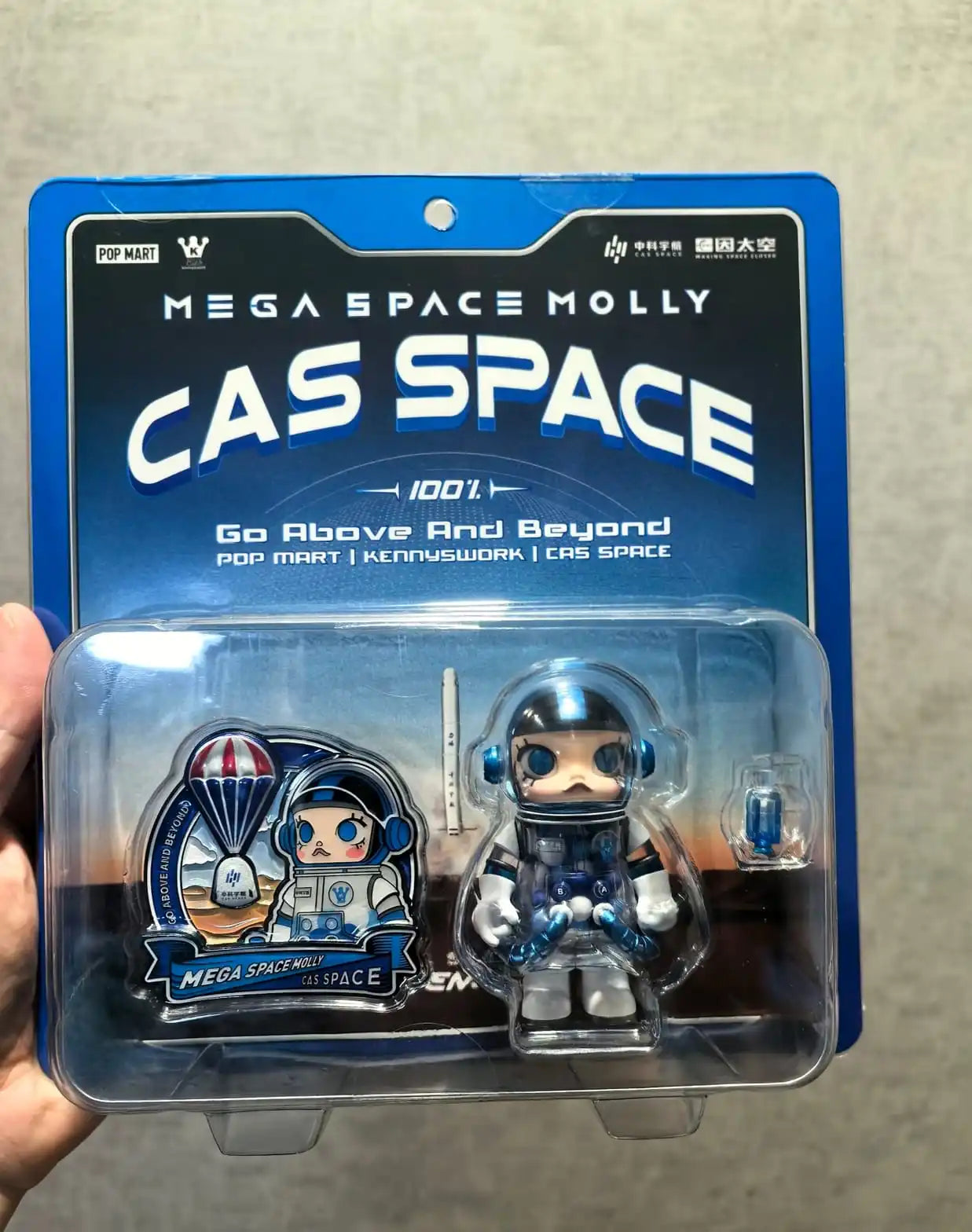 MEGA SPACE MOLLY 100% - CAS SPACE Limited Edition Figure