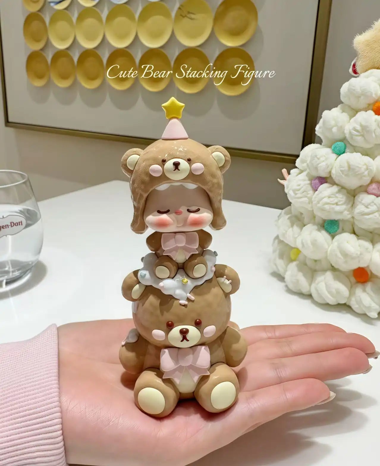 WUWU  - Cute Bear Stacking Figure