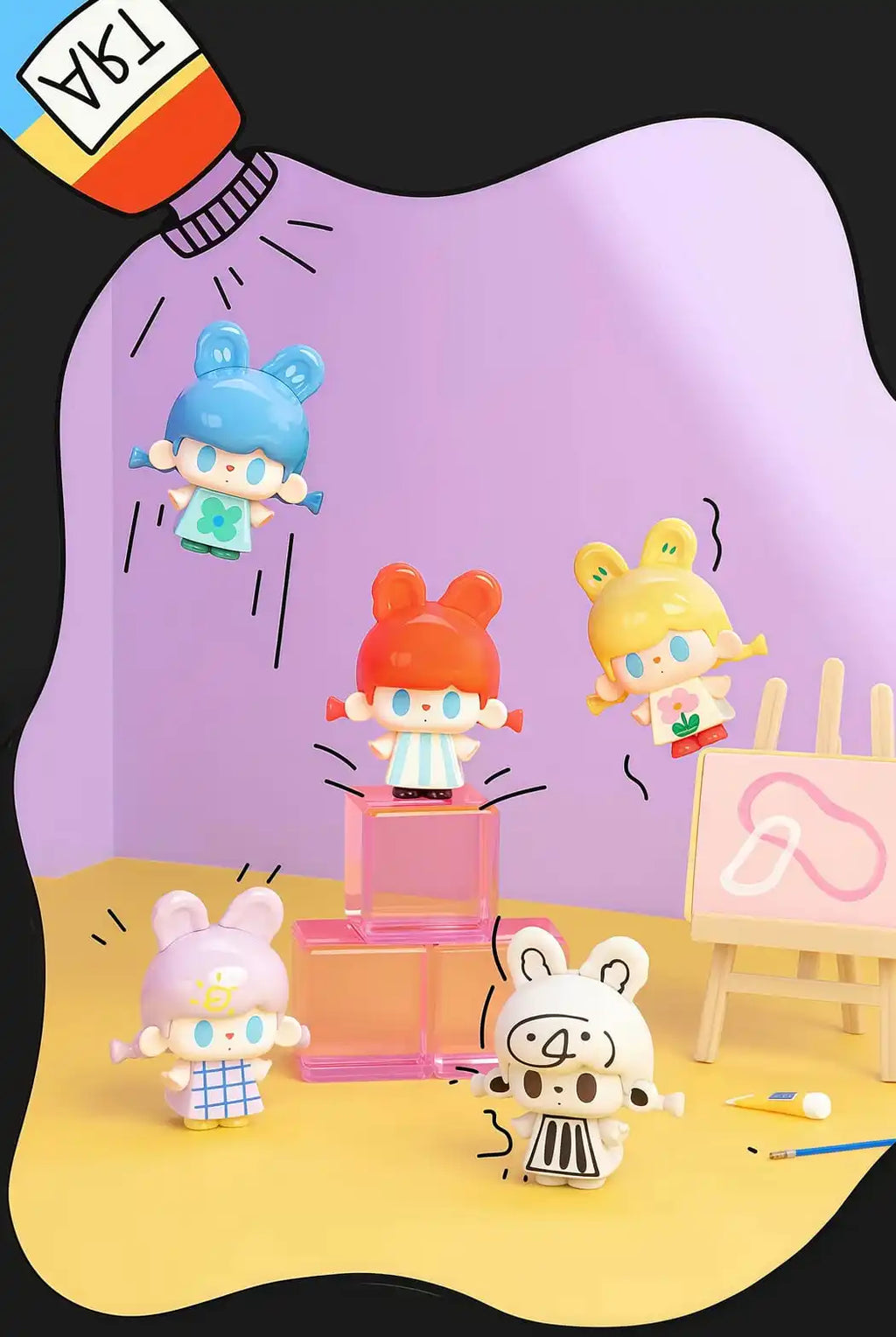 TUTUBEAR - MATISSE'S SUMMER SERIES MINI BEANS