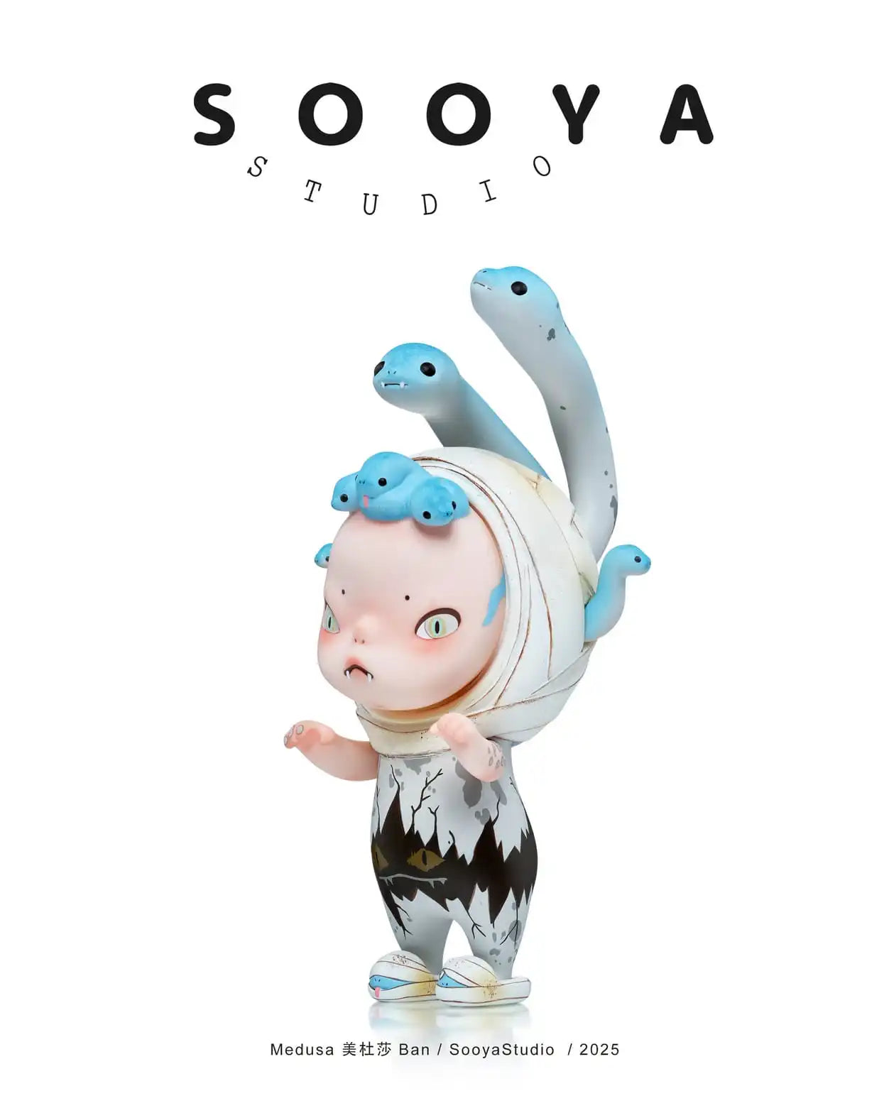 SOOYA Studio - Medusa White Ban
