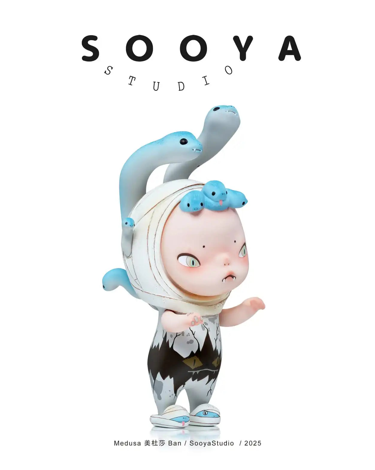 SOOYA Studio - Medusa White Ban
