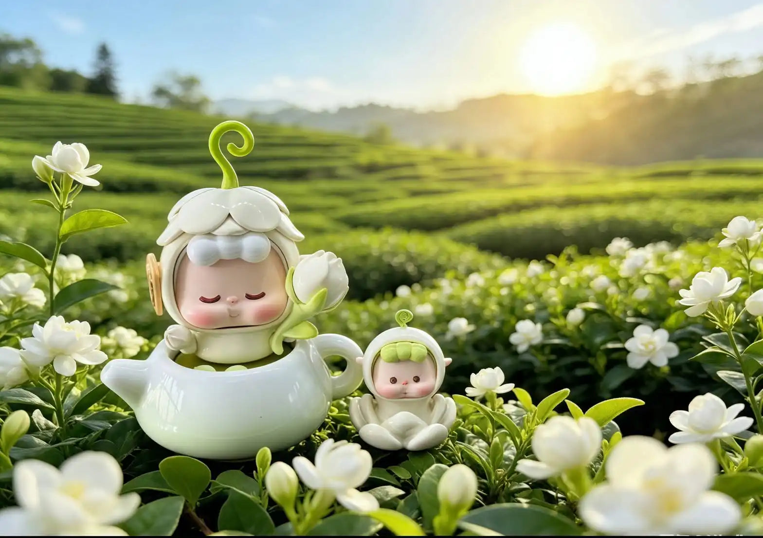 WUWU  - Jasmine Tea Limited Figure (Global 350 Pieces)
